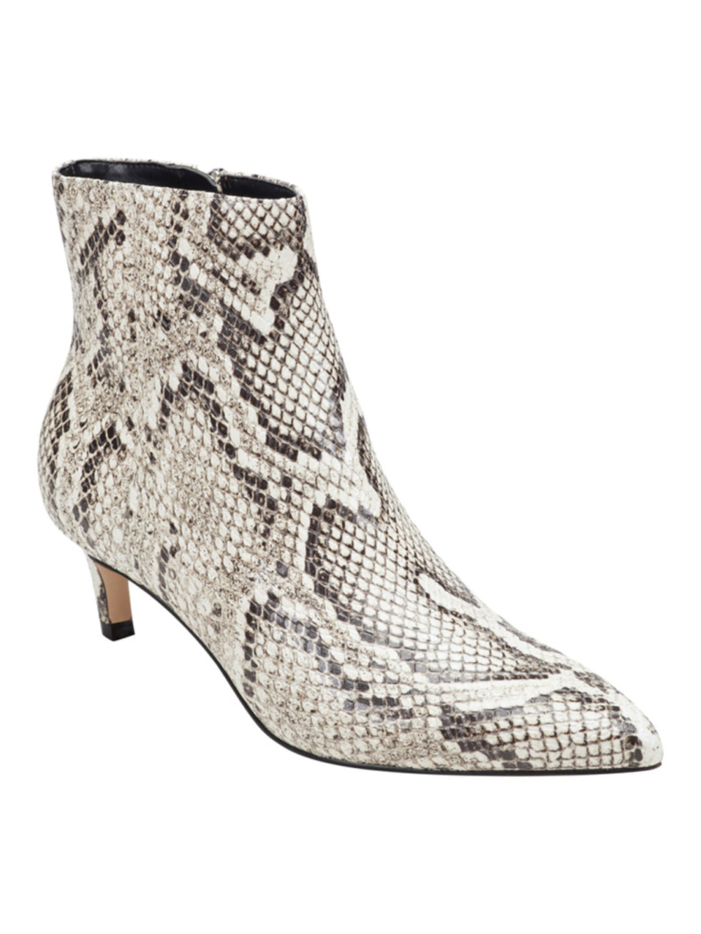 Marc Fisher Snakeskin Print Ankle Booties Size 8 NIB